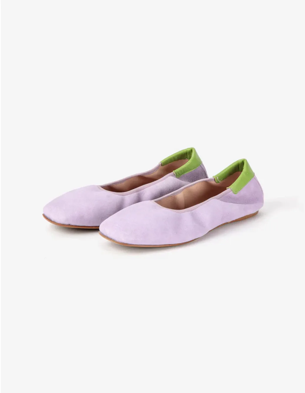 Adult Suede Ballet Flats