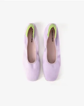 Adult Suede Ballet Flats