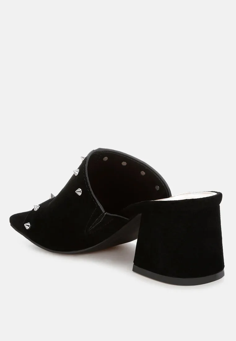 Agape Genuine Suede Leather Slip Ons
