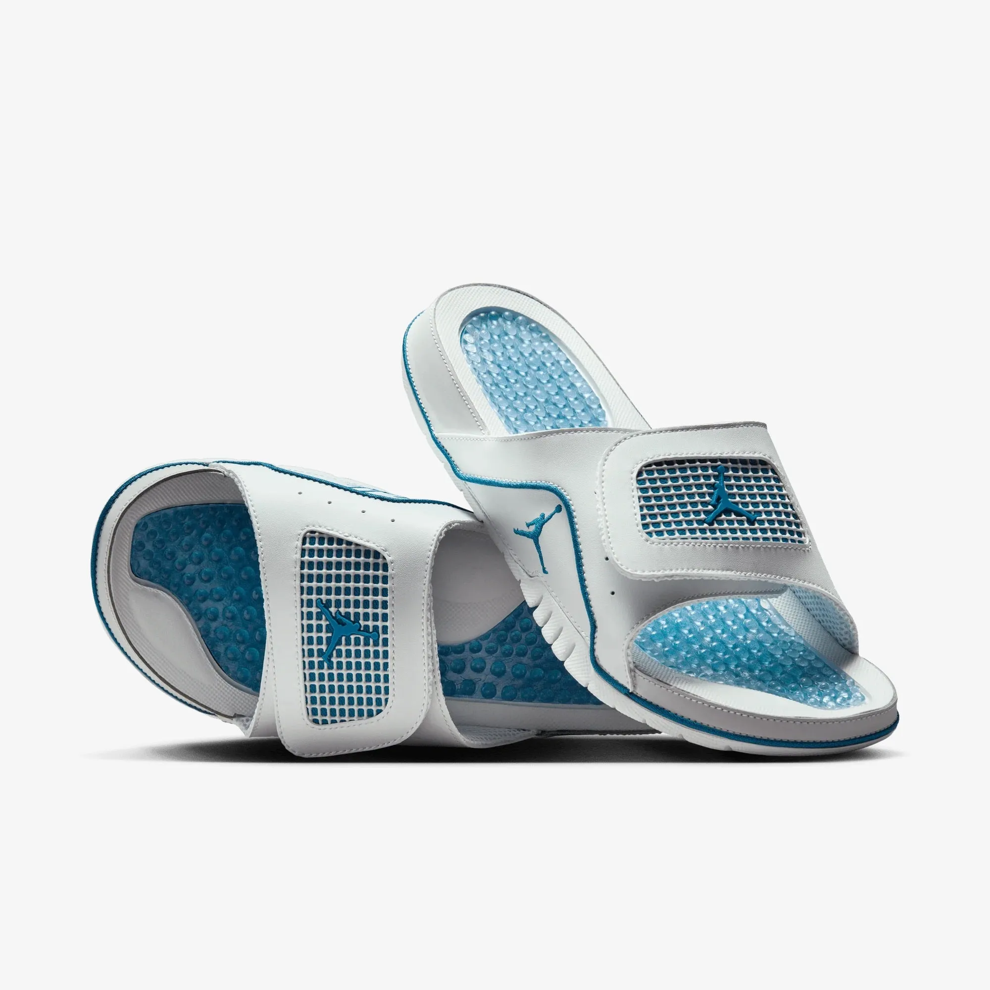 Air Jordan Hydro 4 Retro Slides "Industrial Blue" (532225-141)