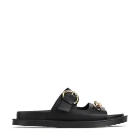 ALANI DOUBLE STRAP SLIDE SANDALS
