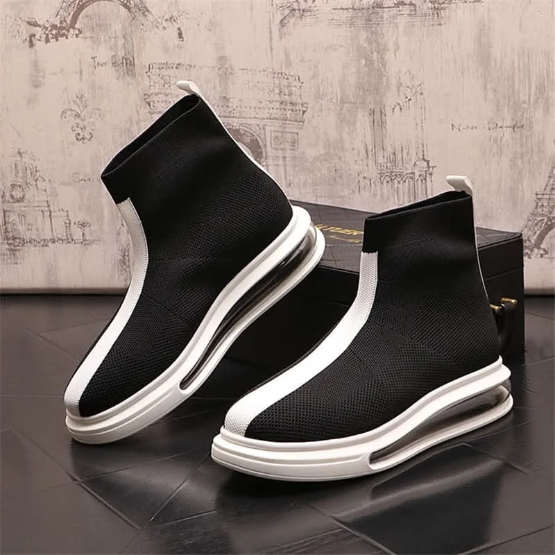 Breathable Knitted Sock Shoes for Men