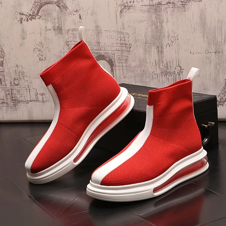 Breathable Knitted Sock Shoes for Men