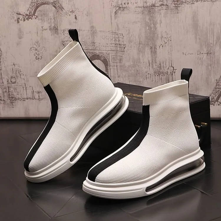 Breathable Knitted Sock Shoes for Men