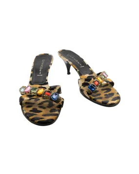 Casadei Leo Mules mit Rhinestone Details (39)