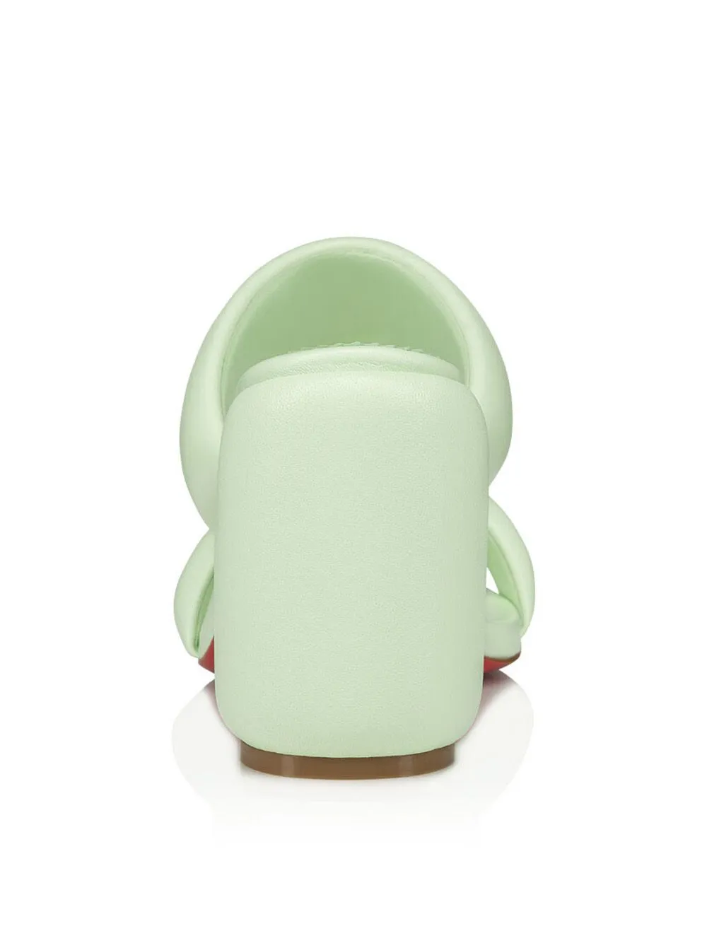 Christian Louboutin Emerald Elegance Leather Mules