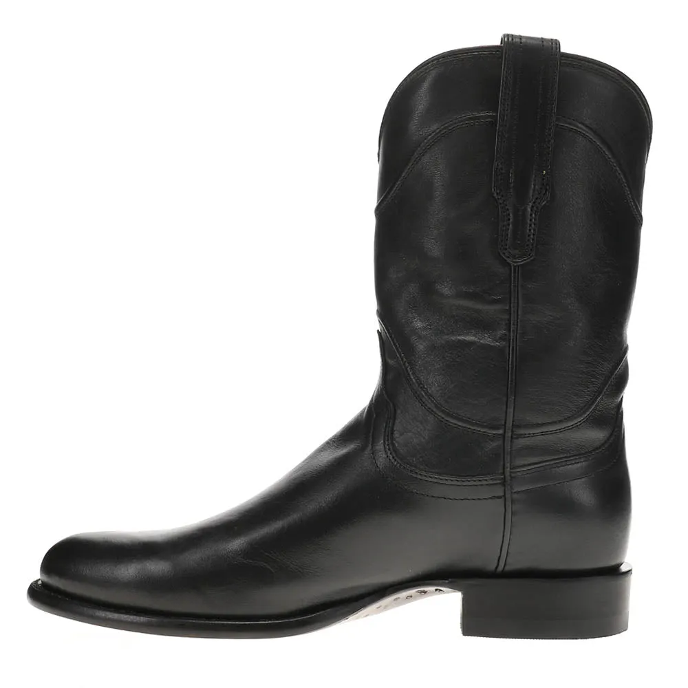 Earl Goat Round Toe Cowboy Boots