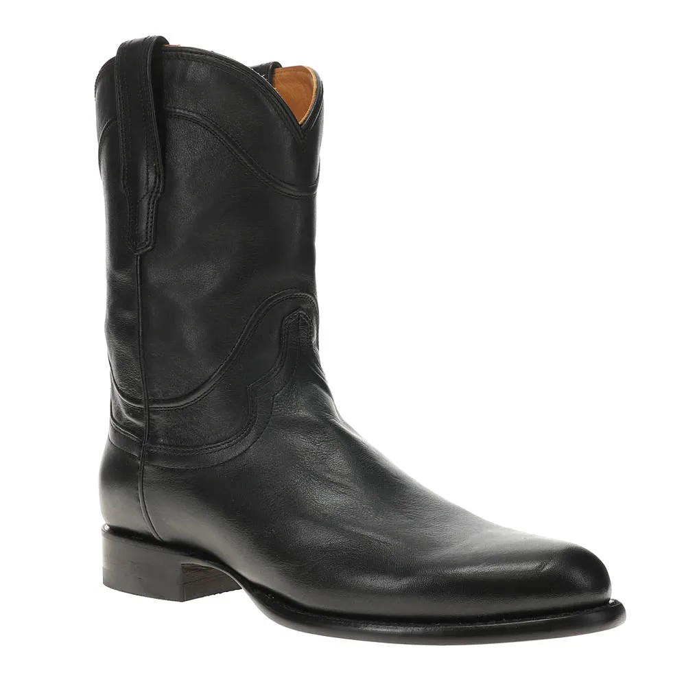 Earl Goat Round Toe Cowboy Boots