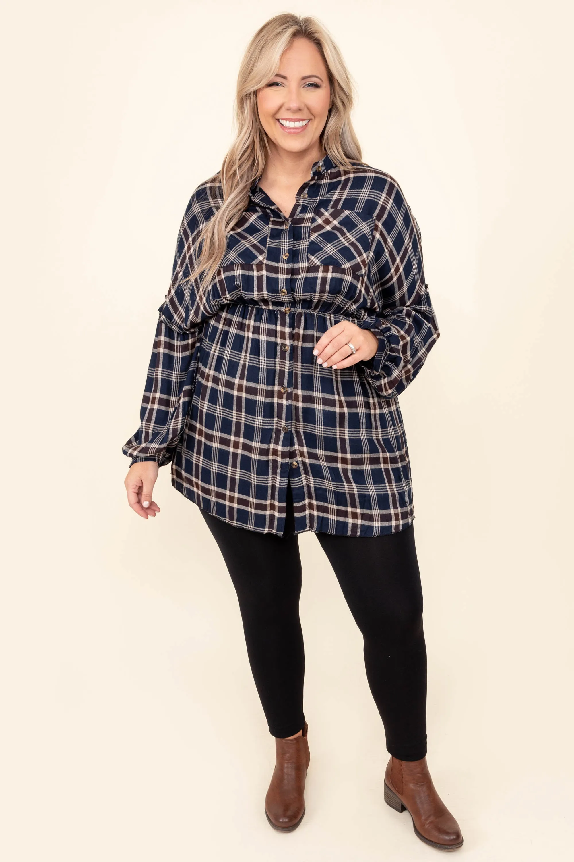 Fall Experiences Tunic, Navy