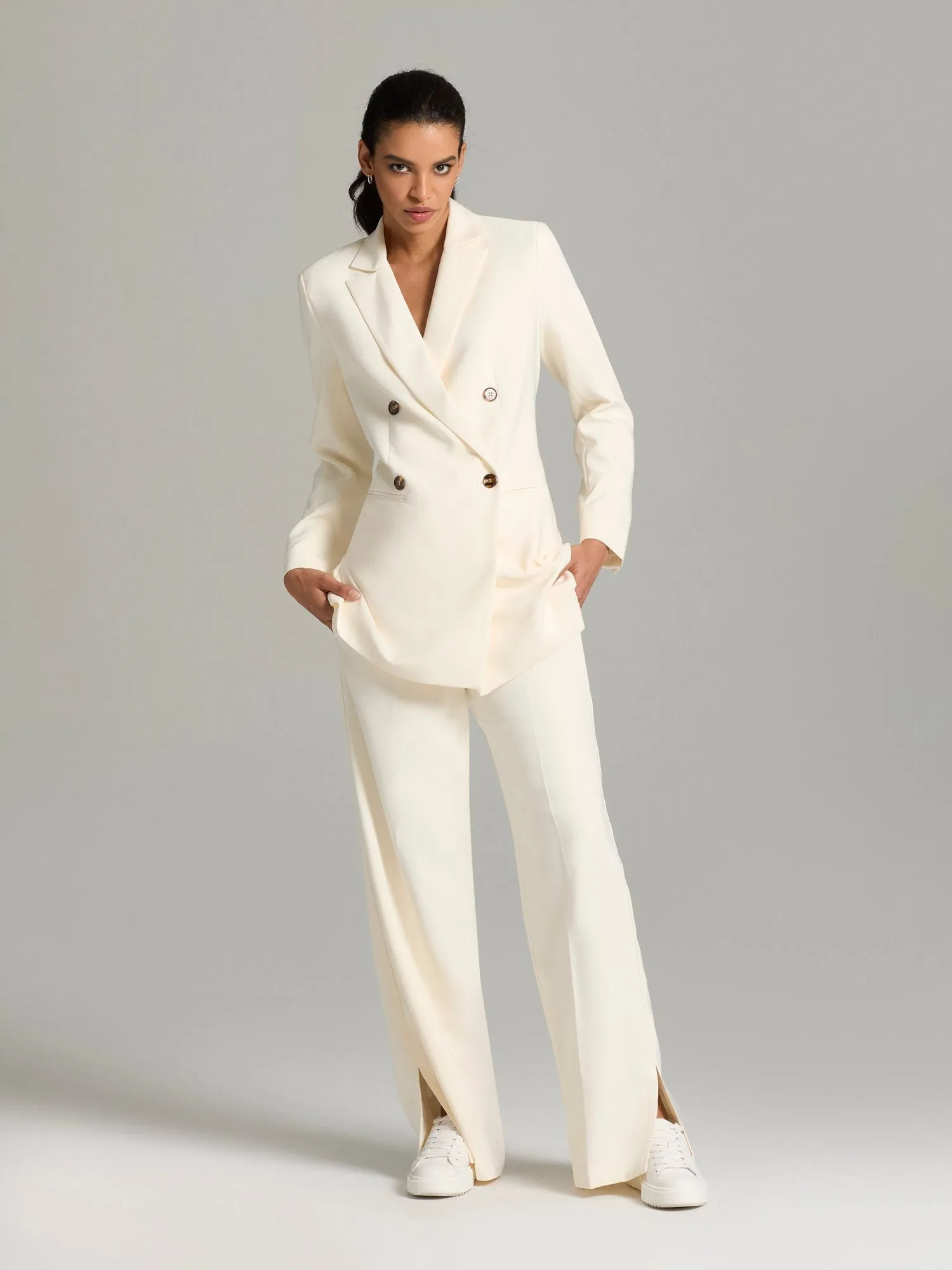 Gladys High-Waisted Wide-Leg Pant