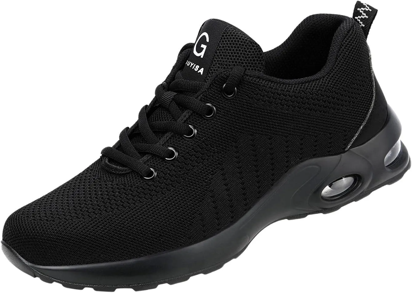 Hbeylia Walking Shoes For Women Men Fashion Durable Non Slip Lace Up Slip On Sneakers Breathable Lightweight Mesh Athletic Running Hiking Tennis Sport Shoes Air Cushion Trainers Driving Work Shoes