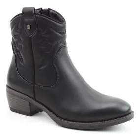 Heavenly Feet Boot Francesca Cowboy Boot BLACK