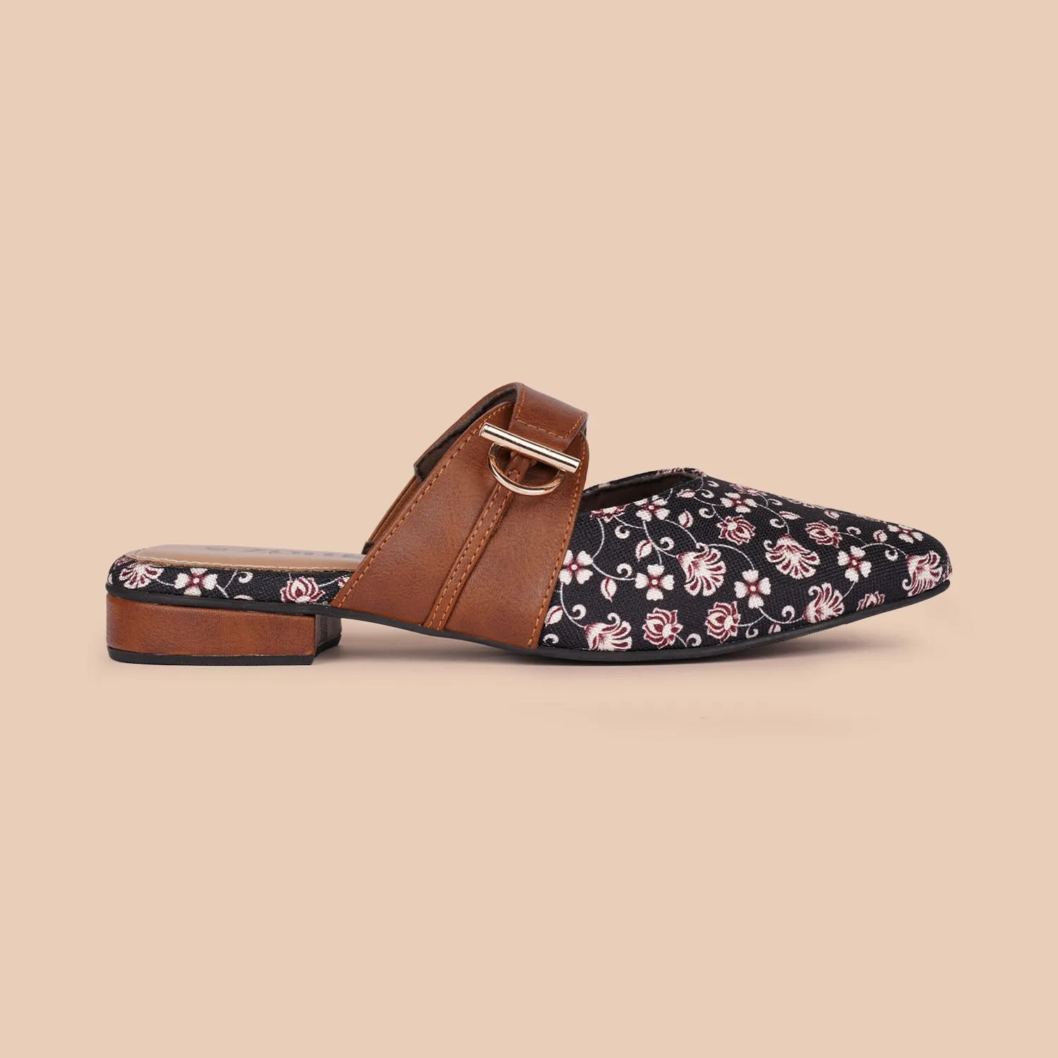 Hooghly Garden Office Pointed Mule