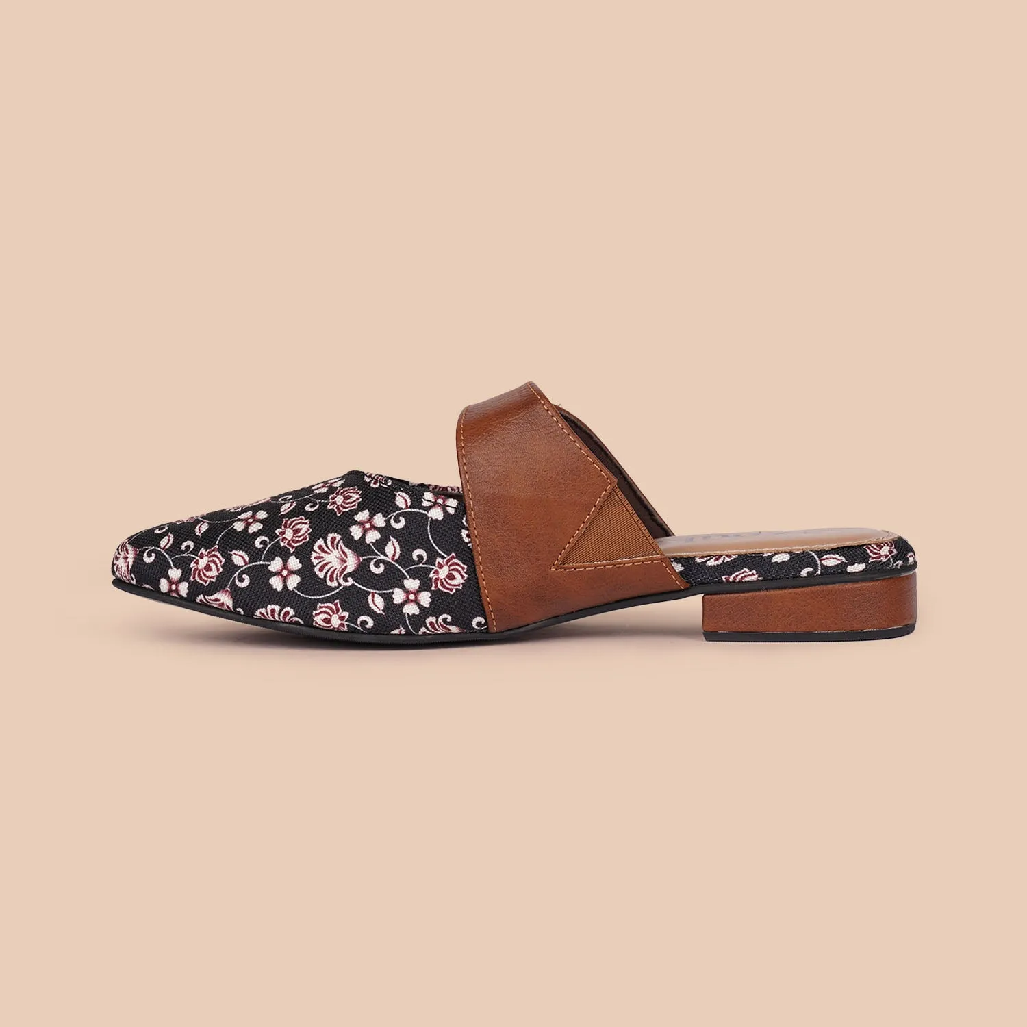 Hooghly Garden Office Pointed Mule
