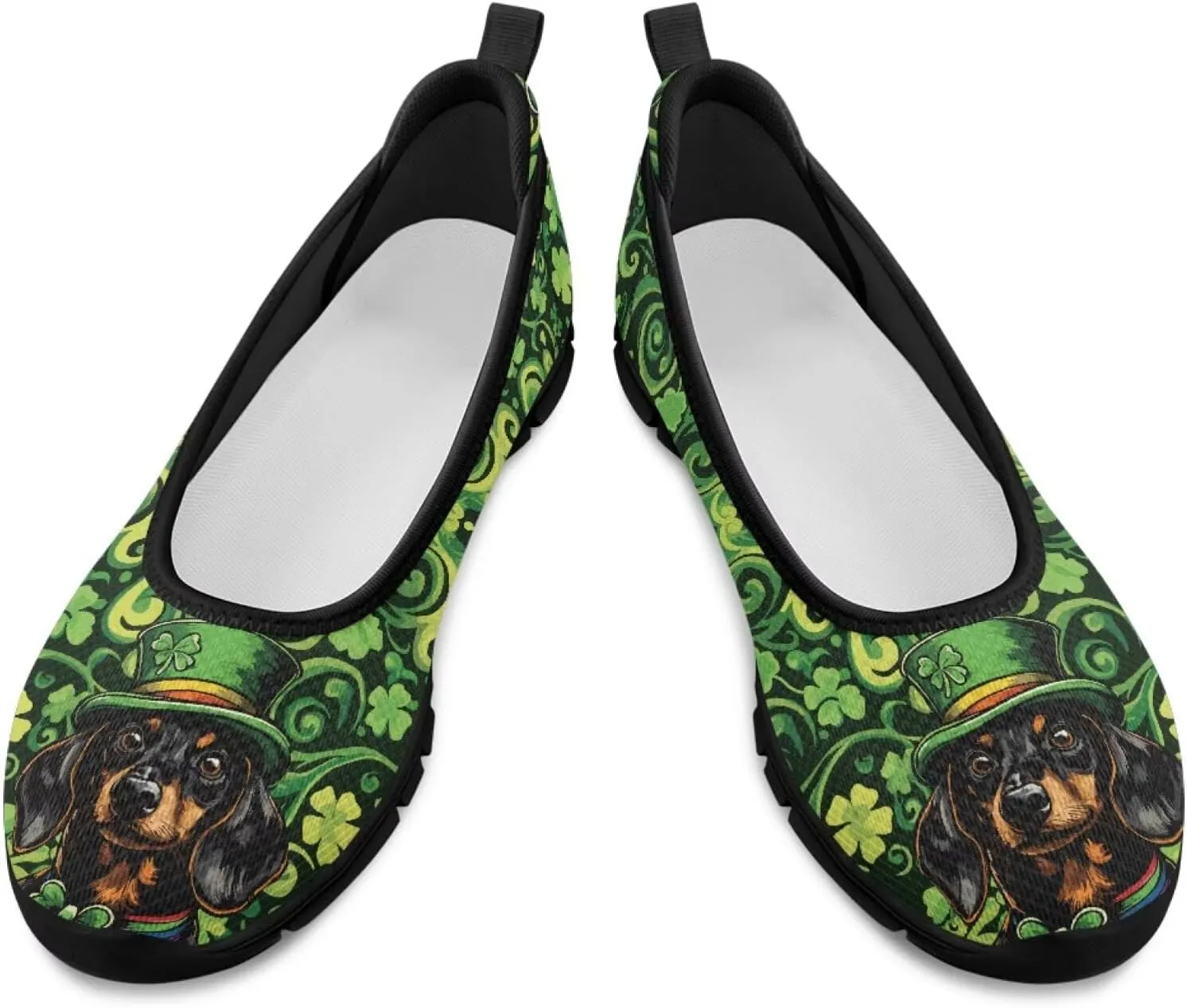 Jeiento Festival Shoes Women's Slip On Loafers Mesh Tennis Low Top Casual Walking Shoes Light Weight Gym Sport Sneakers