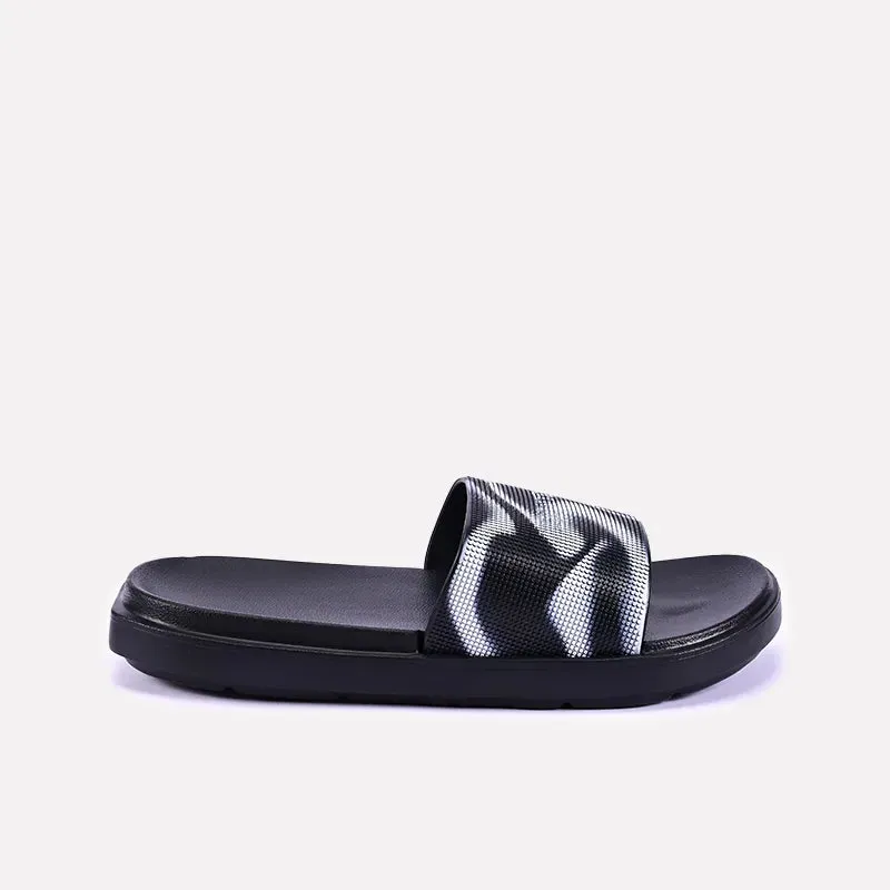 Levitt Black Comfy Slides 0150857