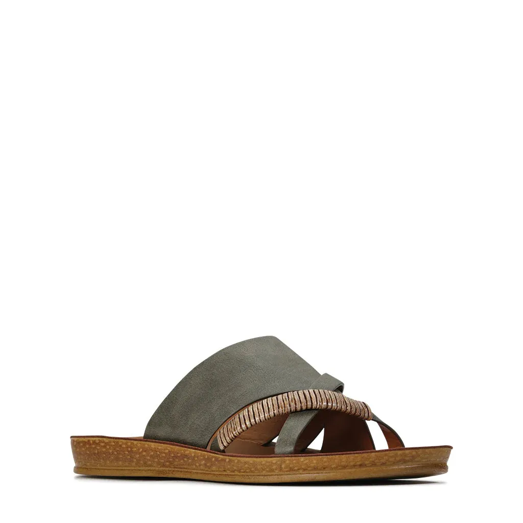 Los Cabos 'Bride Slide' - Khaki