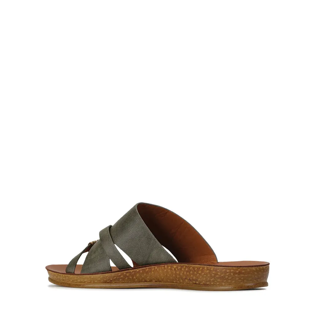 Los Cabos 'Bride Slide' - Khaki