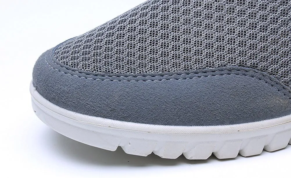Men’s Casual Loafers Breathable Slip-On Sneaker Lightweight Sport Boating Walking Shoes