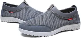 Men’s Casual Loafers Breathable Slip-On Sneaker Lightweight Sport Boating Walking Shoes