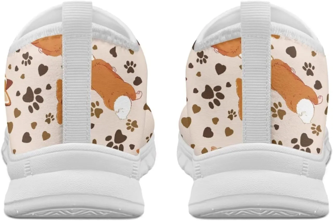 Men's Dog Walking Loafer Comfort Low Top Leisure Business Work Shoes Sport Outdoor Gym Sneaker