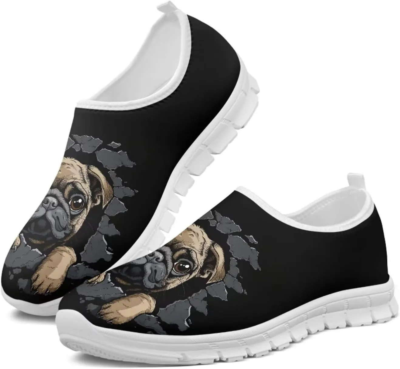 Men's Dog Walking Loafer Comfort Low Top Leisure Business Work Shoes Sport Outdoor Gym Sneaker