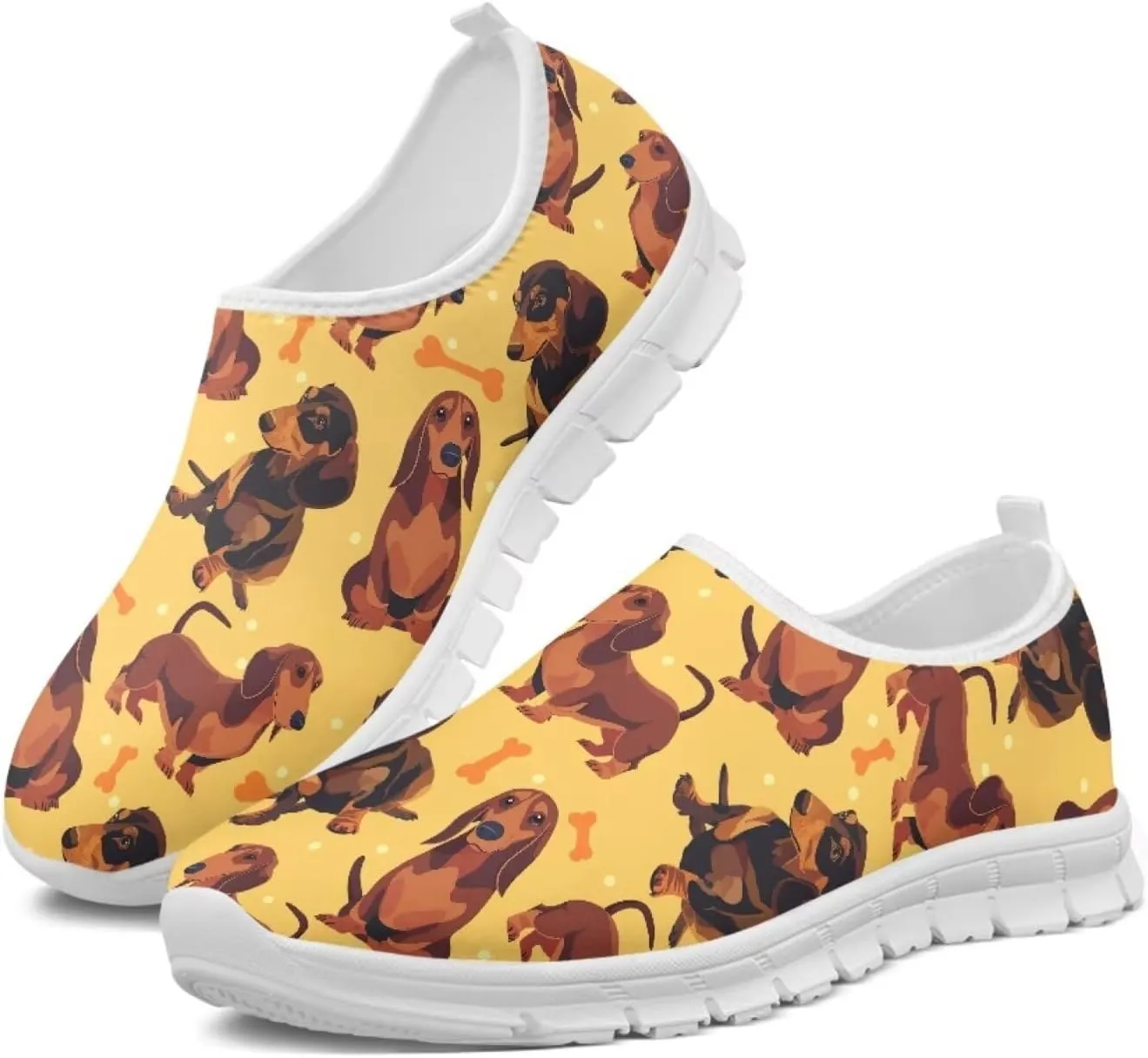 Men's Dog Walking Loafer Comfort Low Top Leisure Business Work Shoes Sport Outdoor Gym Sneaker