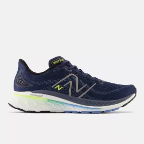Mens New Balance Fresh Foam x 860v13 - M860N13- NB Navy w/Dark Silver and Cosmic Pineapple