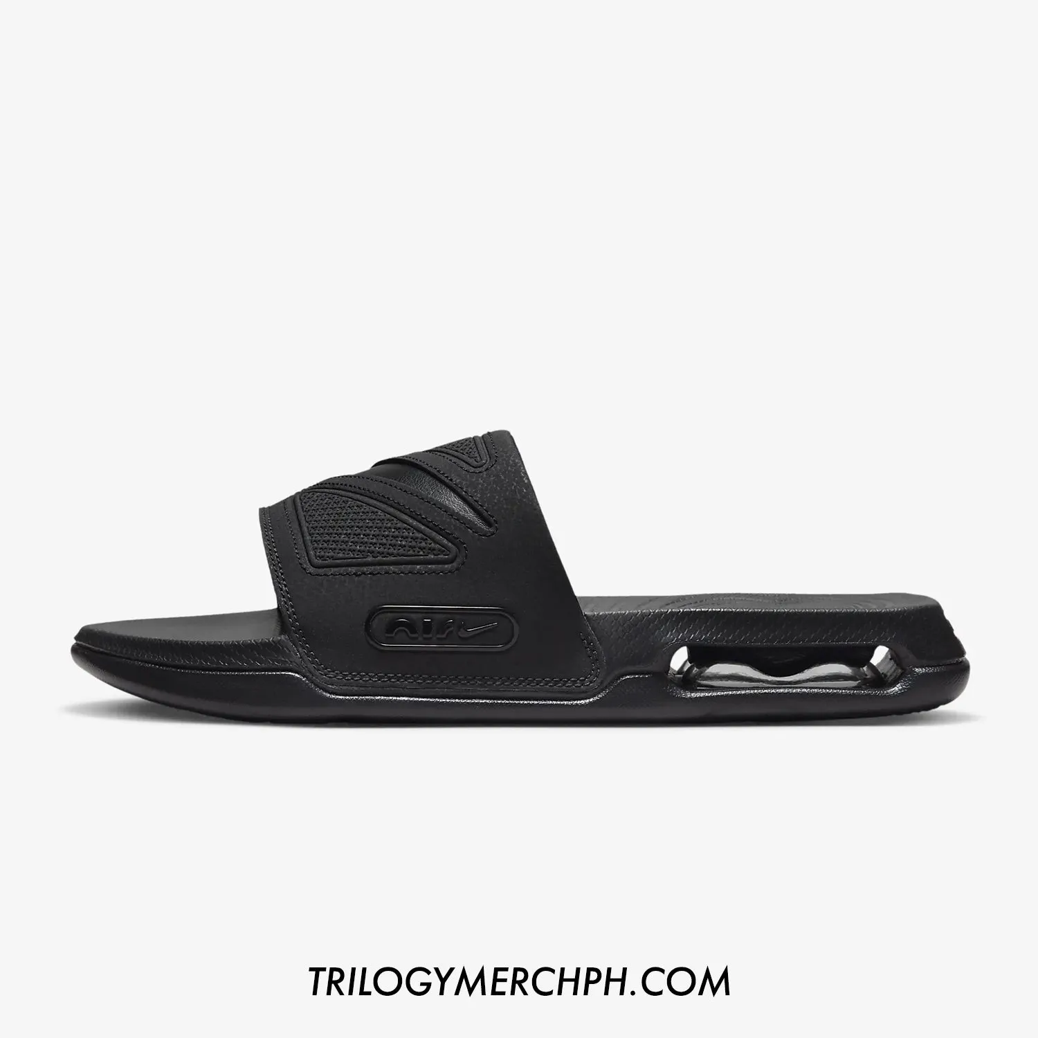 Men's Nike Air Max Cirro Slides "Triple Black" (DC1460-007)