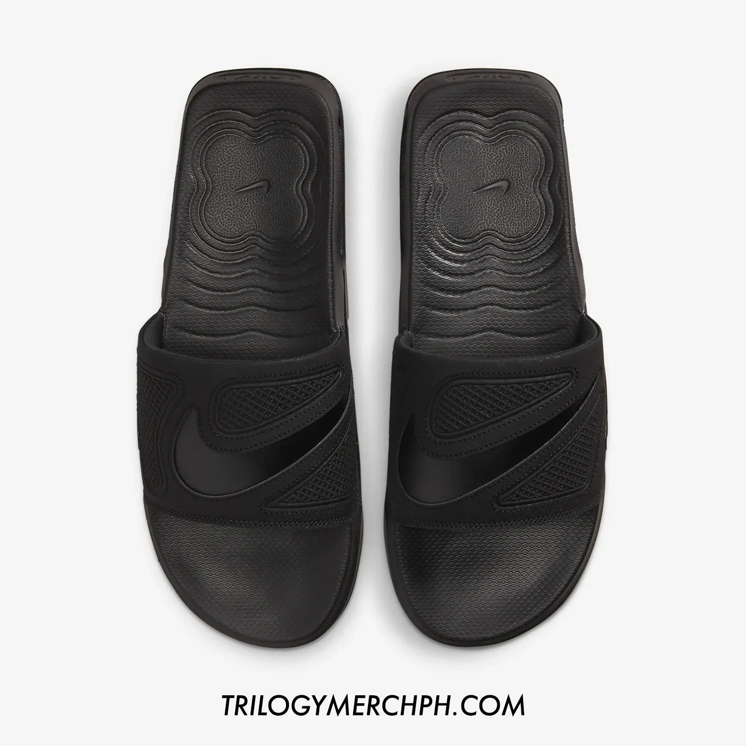 Men's Nike Air Max Cirro Slides "Triple Black" (DC1460-007)