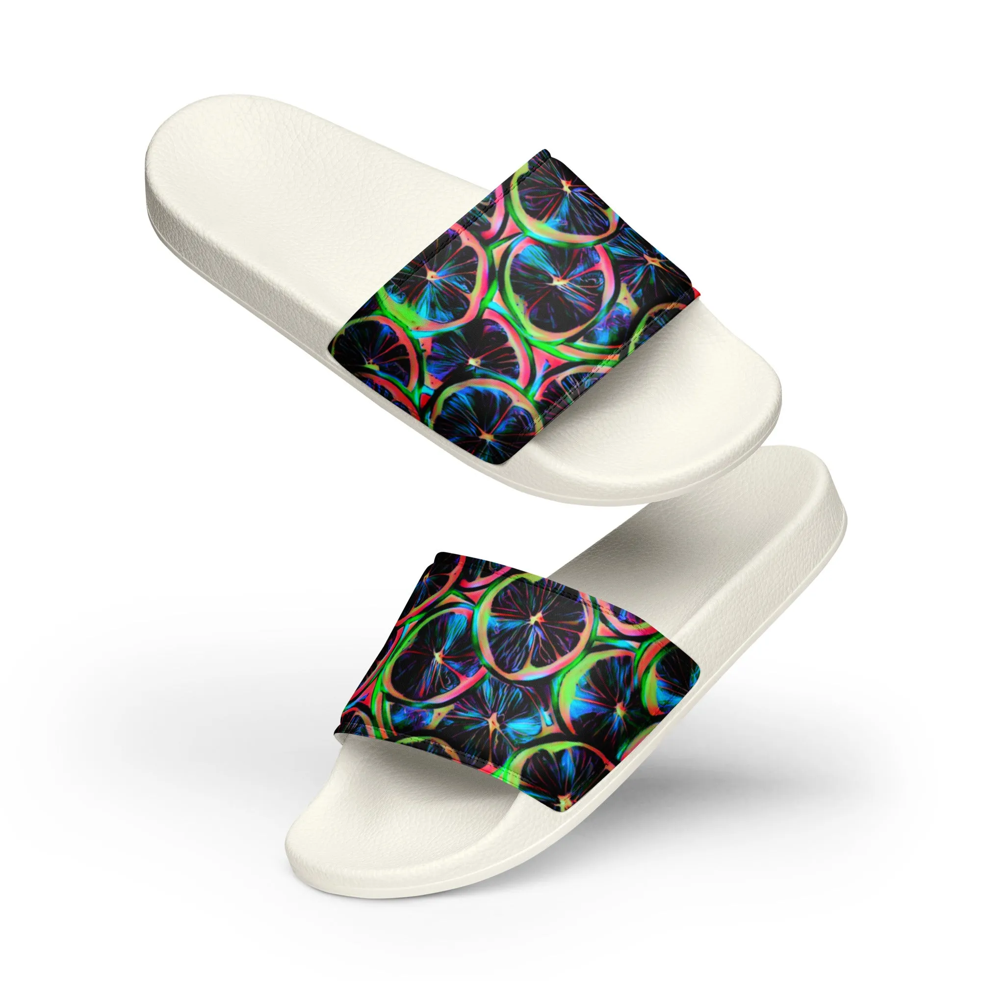 Neon Citrus Men’s Slides