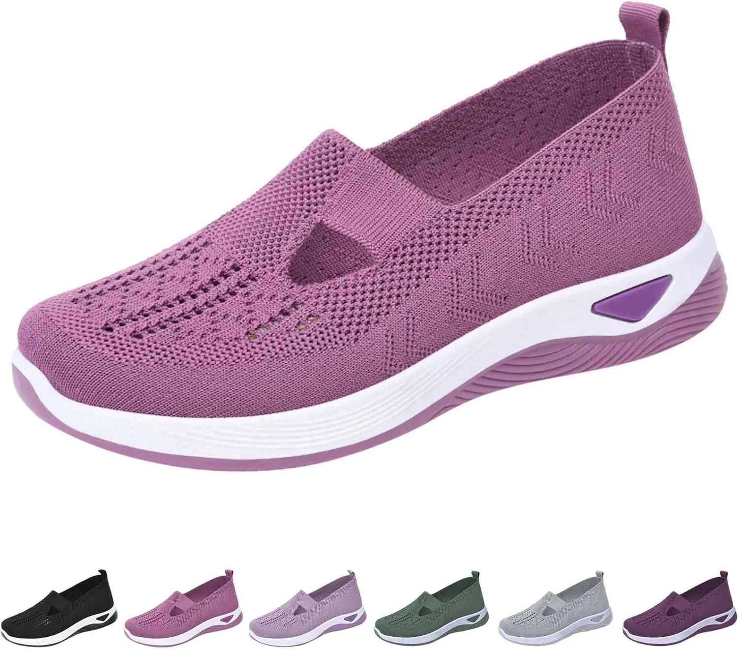 Orthopedic Shoes for Women 2025 New Women's Woven Womens Tennis Shoes Winter Ladies Shoes Casual Women's Fashion Sneakers Slip On Tennis Shoe Trainers Shoe
