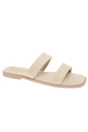 Samantha Double Strap Slides