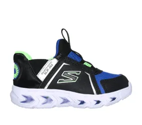 Skechers Kid's Hypno-Flash 2.0 Sneakers- Black/ Blue/ Lime