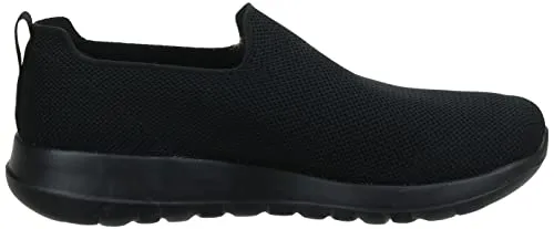 Skechers Men's Go Walk Max-Athletic Air Mesh Slip on Walkking Shoe Sneaker,Black/Black/Black,10.5 M US