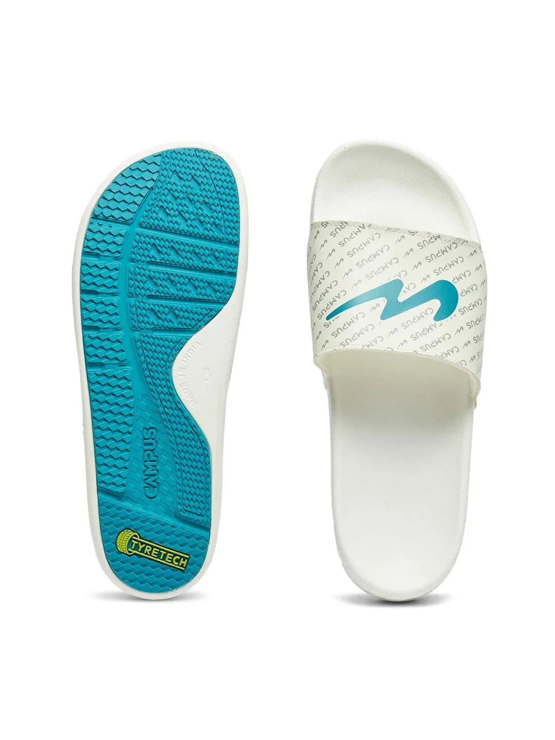 SL-444 Off White Men's Slides
