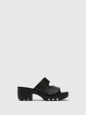 Slip-on Mules TECH493FLY BLACK
