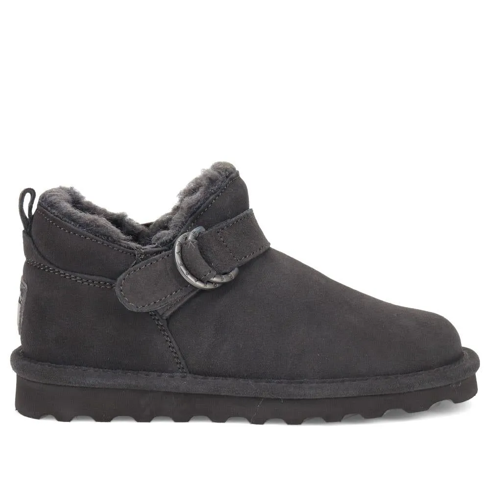 Soft Buckle-Detailed Ankle Boots - EDNB40030 / 326 895