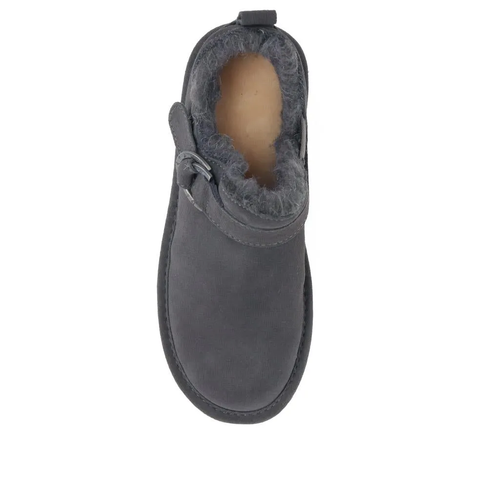 Soft Buckle-Detailed Ankle Boots - EDNB40030 / 326 895