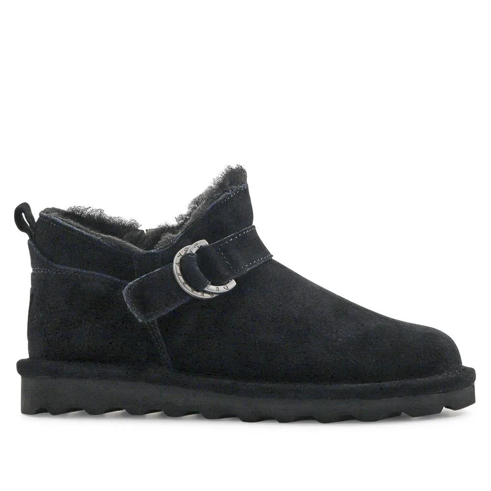 Soft Buckle-Detailed Ankle Boots - EDNB40030 / 326 895