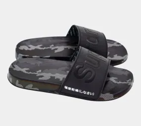 Superdry AOP Beach Slides MF3105STX2L Black/Camo S-XL