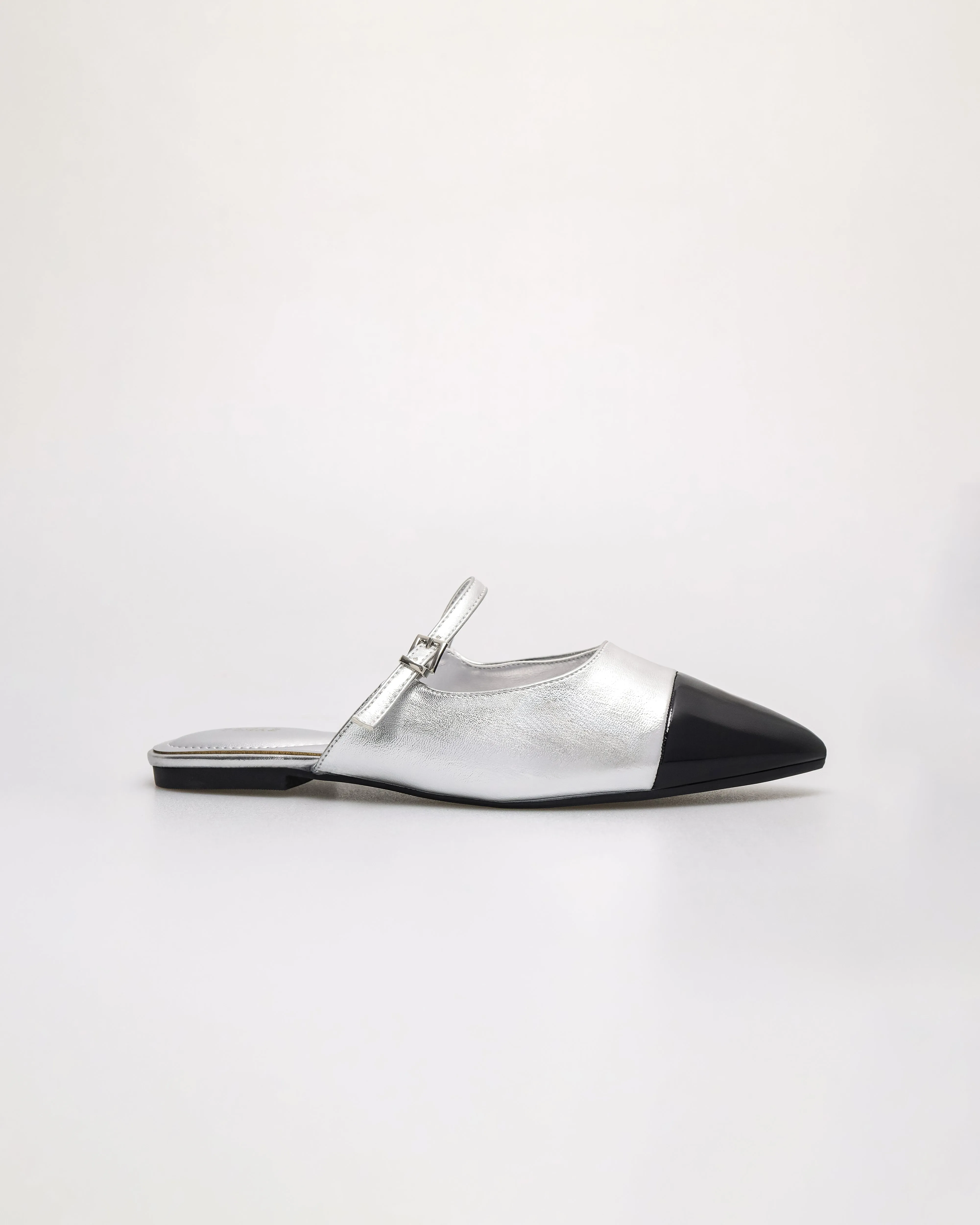 Tomaz NN499 Ladies Shiny Pointy Mules