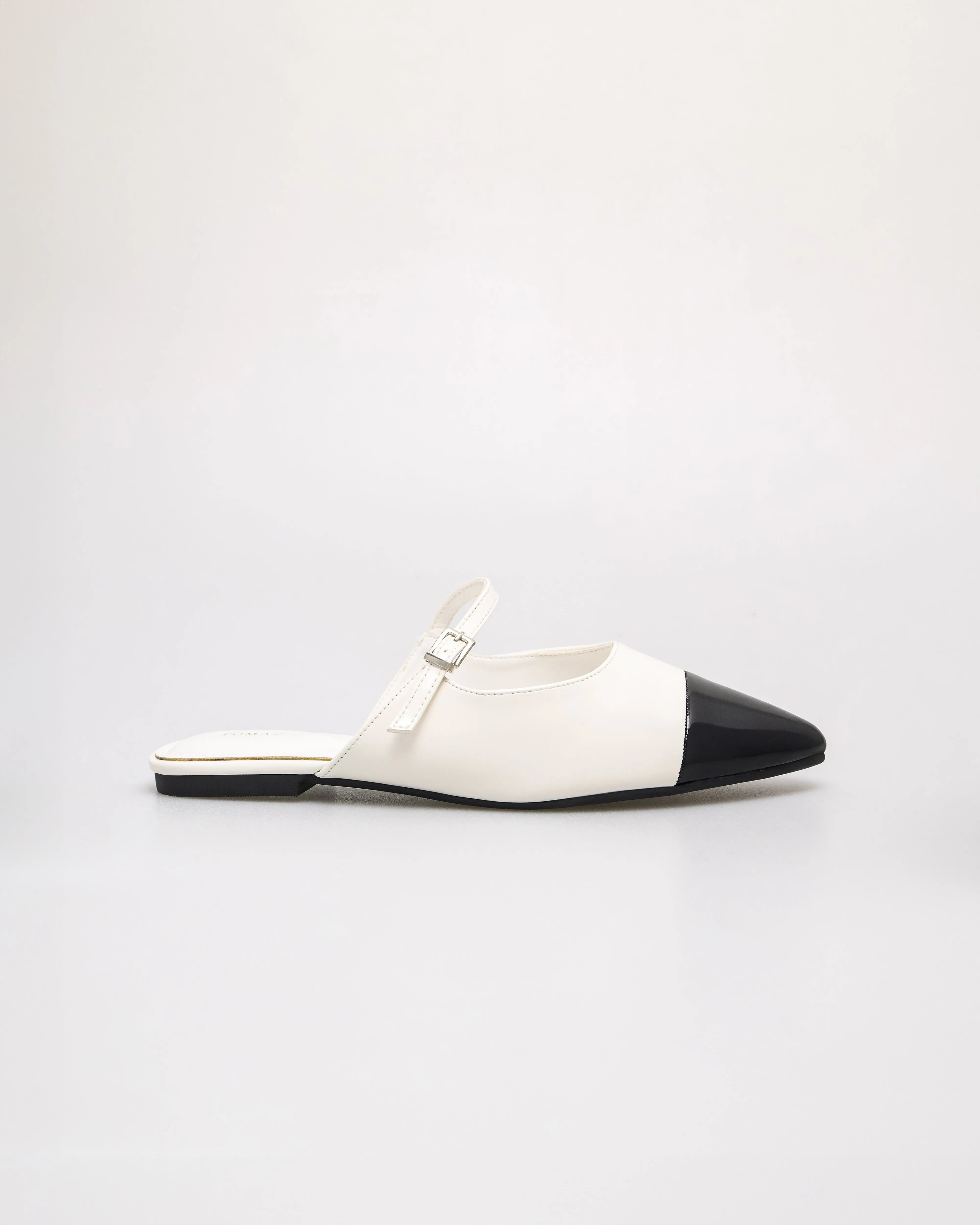 Tomaz NN499 Ladies Shiny Pointy Mules