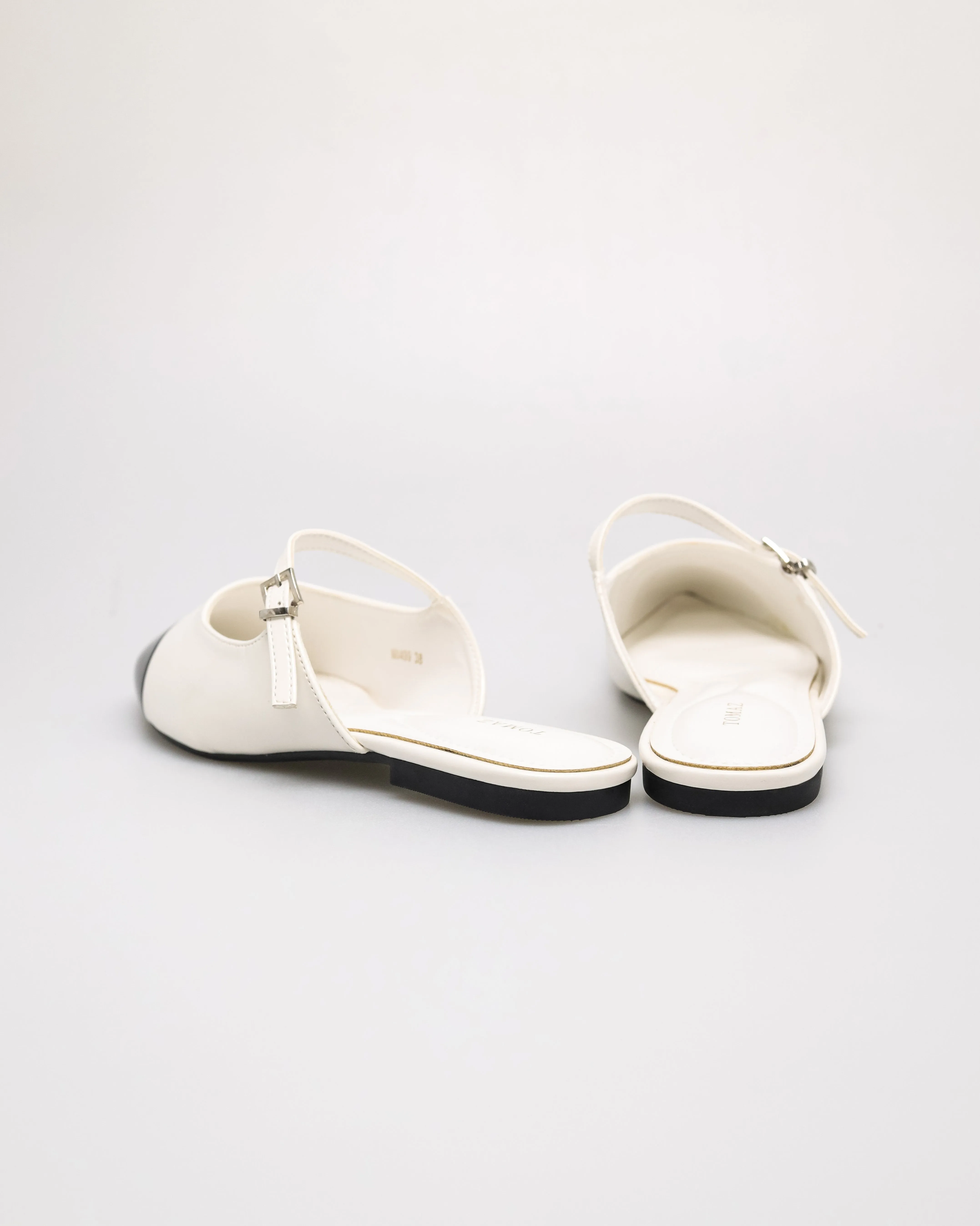 Tomaz NN499 Ladies Shiny Pointy Mules