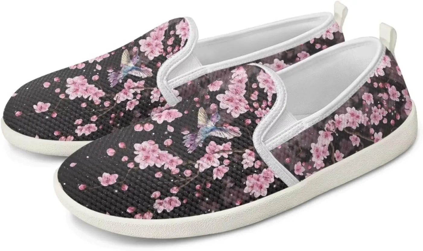 Women Slip on Sneaker Casual Flat Loafers Mesh Breathable Sport Shoes Women’s Work Loafers Athletic Trainers Footwear