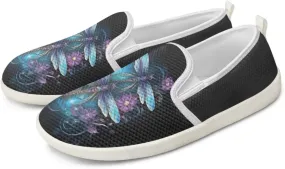 Women Slip on Sneaker Casual Flat Loafers Mesh Breathable Sport Shoes Women’s Work Loafers Athletic Trainers Footwear