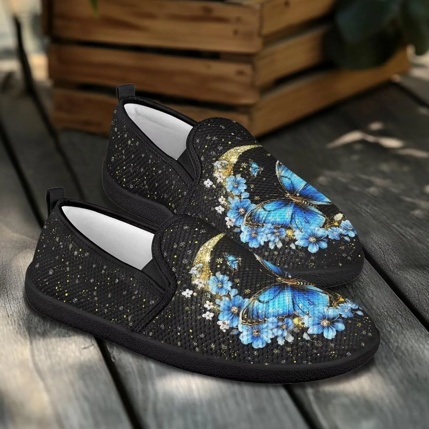 Women Slip on Sneaker Casual Flat Loafers Mesh Breathable Sport Shoes Women’s Work Loafers Athletic Trainers Footwear