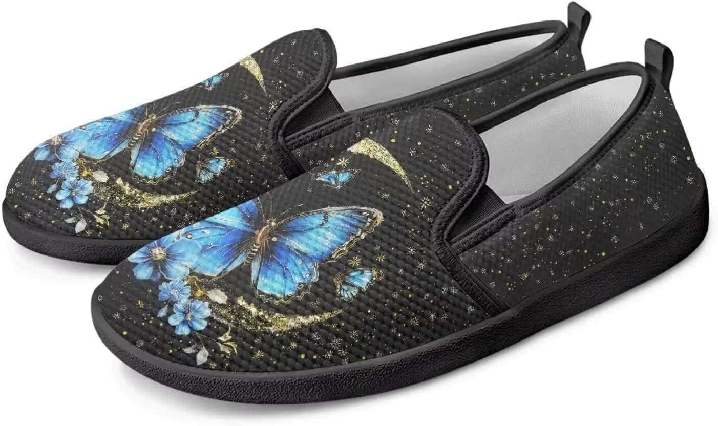 Women Slip on Sneaker Casual Flat Loafers Mesh Breathable Sport Shoes Women’s Work Loafers Athletic Trainers Footwear
