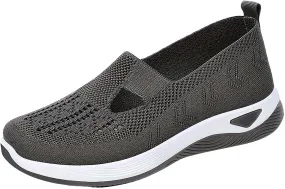 Women Walking Shoes Sock Sneakers Slip-On Breath Mens Tennis Shoes Sports Dressy Casual Shoes Black Sneakers Steel Toe Tennis Shoe Loafers Shoe