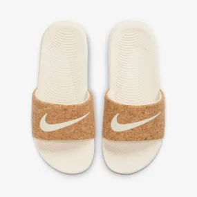 Women's / GS Nike Kawa Slide SE "Cork" (Pearl White)(DA2638-200)